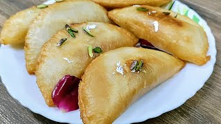 ब्रेड से बनाए गुजिया Holi special gujiya instant gujiya healthy recipe