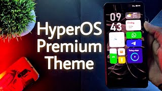 HyperOS Premium Theme For Any Xiaomi Device's | New System Ui | #hyperos