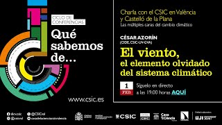 El viento, el elemento olvidado del sistema climático. César Azorín (CIDE, CSIC-UV-GVA)