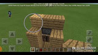 HOW TO MAKE  HIDDEN CRAFTING TABLE IN MINECRAFT PE | EASY AND QUICK