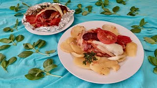 🐷🥓 živánska | živánska v alobale | živánska recept | pečené mäso | živanska v rure recept | živanska