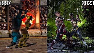 Tanya Throw Move Evolution - Mortal Kombat 4-12 (1997-2023) 4K