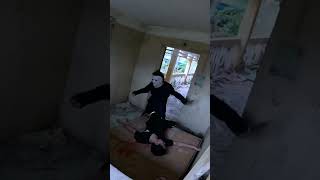 CAN YOU ESCAPE? MICHAEL MYERS vs PARKOUR (Pov horror movie) #parkour #shorts #horrorstories