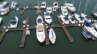 Boats and a Whole Dock Adrift After Passing Thunderstorm