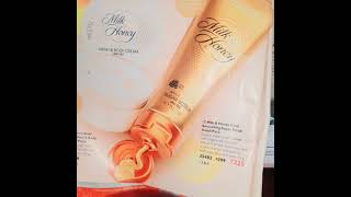 oriflame...milk and honey shugar scrub #oriflame #oriflameproducts #beautyproducts #viralvideos