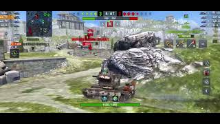 WoT-Blitz - The Smasher living up to it name in Mad Game.