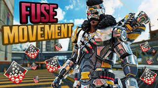 #1 Fuse Movement drops 24 kills 4,898 Damage Apex Legends Season 22 Gameplay