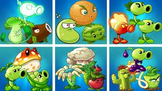 6 Old Team Battlez Team Plant Vs Team Plant-That Team Plant Will Win?PvZ 2