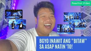 BGYO inawit ang "Bitaw" sa ASAP Natin 'To! (Reaction Video) Alphie Corpuz