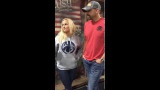 Lee & Tiffany Lakosky from The Crush at the Great American Outdoor Show