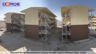 Dorce Qatar Integrated Worker Accommodation Camp for 4,000 Man