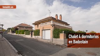 Comprar chalet en Badostain: salón comedor, chimenea un jardín y 4 dormitorios