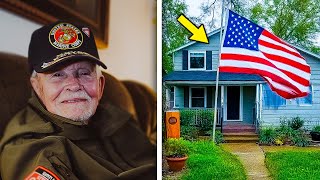 Bandit Tries To Steal Marine Veteran's Flag - He INSTANTLY Regrets It!