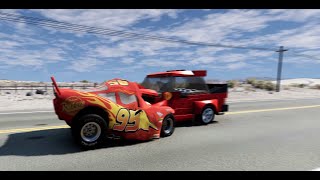 Lightning McQueen vs Lego Car | Who will resist the most?