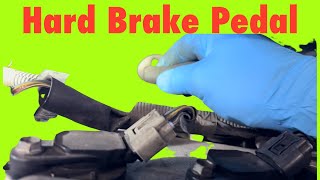 Toyota Corolla - Intermittent Hard Brake Pedal