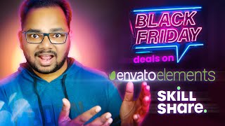 Best Black Friday Deals on Envato Elements and SkillShare | 50% OFF 😮 | Grab the Offer [in HINDI]