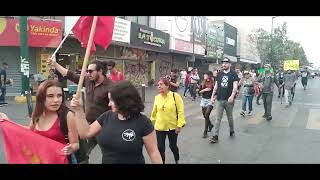 A 54 años de la masacre de Tlatelolco Mitin y Marcha desde Colegio Civil hacia palacio de gobierno.