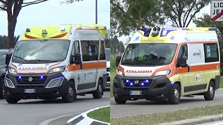 [WIG-WAG] Ambulanza Croce Verde Cavallino + Castel Monte Onlus - Italian ambulance responding code 3