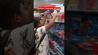 Beli peralatan sekolah di Gramedia Botani Square Bogor #shorts #feedshorts #peralatansekolah