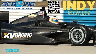 Fórmula Indy 2012 / SEBRING TESTE BARRICHELLO⚠