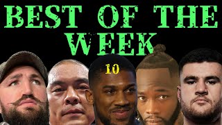 BEST OF THE WEEK: ANTHONY JOSHUA, JARED ANDERSON, DEONTAY WILDER, & HUGHIE FURY