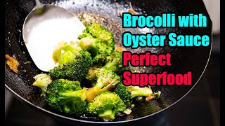 Broccoli with Oyster Sauce - Classic Chinese vegetable recipe!!!