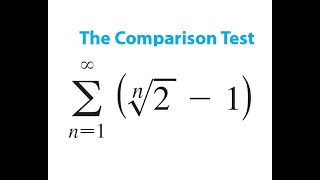 Use Limit Comparison Test for Series (nth root(2)-1) Comparing to Harmonic Series