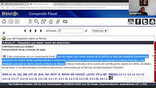 Personas morales del título II de la Ley del ISR, deducciones. On line.