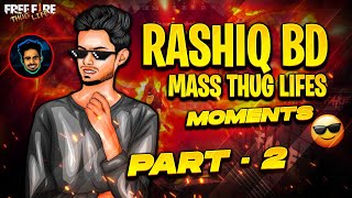 Rashiq DB Mass-മരിക Thug Lifes..😎🔥||● Best Thug Lifes of Rashiq DB || PART -2 ||