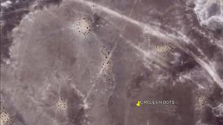 V-7 : DOTTED CIRCLES & LINES IN THE LIBYAN DESERT