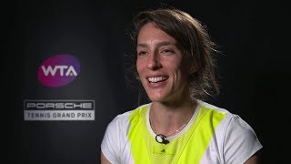 Interview Andrea Petkovic (GER) – Porsche Tennis Grand Prix 2019