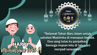 VIDEO UCAPAN TAHUN BARU ISLAM 2023 || HAPPY 1 MUHARRAM 1445 H || ISLAMIC NEW YEAR