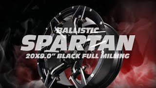 Ballistic Spartan | Black Full Milling