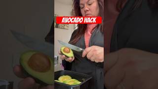 Avocado hack. Best way to remove the center seed from an avocado. #food #healthy #avocado