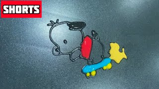 Pochacco Skateboarding dog ポチャッコ パンケーキアート - Pancake Art | LEMON Pancake