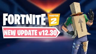 *NEW* FORTNITE v12.30 UPDATE! | Fortnite Battle Royale LIVE!!