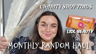 MONTHLY RANDOM HAUL|ALDI BEAUTY |B&M PERFUME DUPE?! SOME PR!