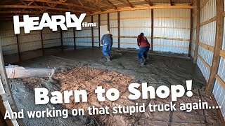 Barn to Shop Transformation!