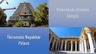 Thirumalai Nayakkar Palace & Meenakshi Amman Temple in Madurai   4K