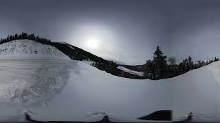 Summit 360: View the top of Hoosier Pass in Colorado