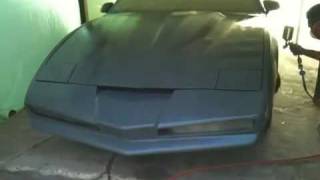 Knight Rider  K.A.R.R. first paint coat.