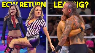 ECW Returns to WWE…Vince Meets With WWE TKO…AEW Star Leaving?…Wrestling News