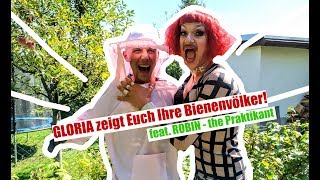 Bienenvölker im eigenen Garten! DragQueen Gloria Viagra zeigt wie es geht!