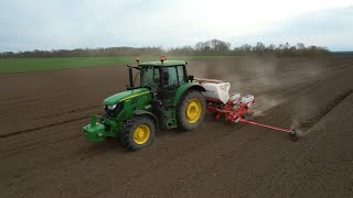 John Deere 6120M + Kuhn Maxima 2 TS