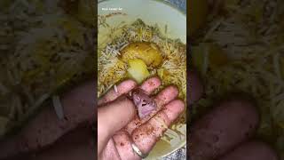 Shimla Biryani | ১৫০ গ্রাম Mutton এর সাথে বড় সাইজের একটা আলু #viral #youtubeshorts #biryani #food