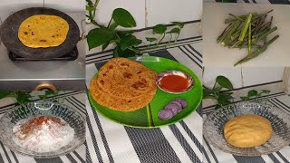 Paratha Recipe | Drumstick Paratha Recipe In Bengali Style | #cookingvideo