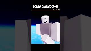 Sonic Showdown Shadow Ultimate Finisher  #roblox #anime #sonicshowdown #shadowthehedgehog