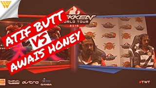 Atif Butt VS Awais Honey | Winners Semi | Tekken 7 Tokyo Tekken Masters 2019