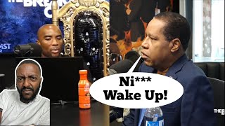 Larry Elder checked Charlemagne the God. Embarrasses Him On The Breakfast Club.