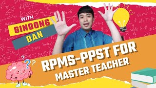 RPMS PPST TEMPLATE FOR MASTER TEACHER